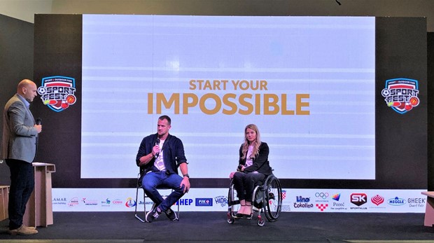 Olimpijac Damir Martin i paraolimpijka Anđela Mužinić akteri Priče o dostizanju nemogućega