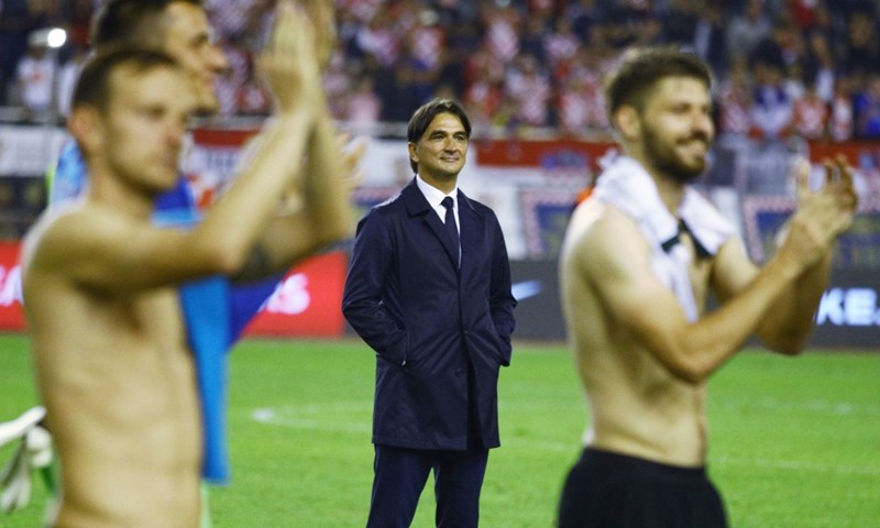Dalić: "Nikada u povijesti našeg nogometa nismo imali bolju atmosferu na stadionu"