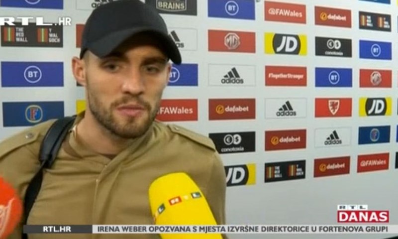 [RTL Video] Kovačić: "Dobio sam udarac, malo sam i krivo pao, ali nadam se da nije ništa strašno"
