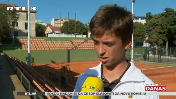 [RTL Video] Nova hrvatska teniska nada: "Ako nastavim ovako naporno trenirati, vidim se u vrhu"