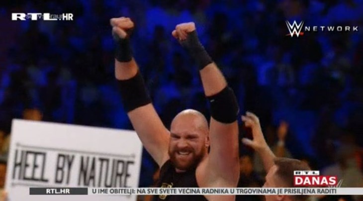 [RTL Video] Tyson Fury debitirao u profesionalnom hrvanju pobjedom u Saudijskoj Arabiji