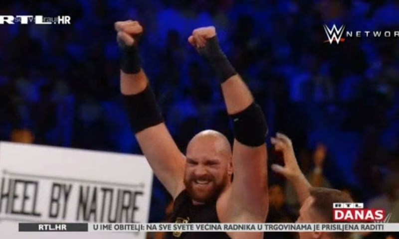 [RTL Video] Tyson Fury debitirao u profesionalnom hrvanju pobjedom u Saudijskoj Arabiji