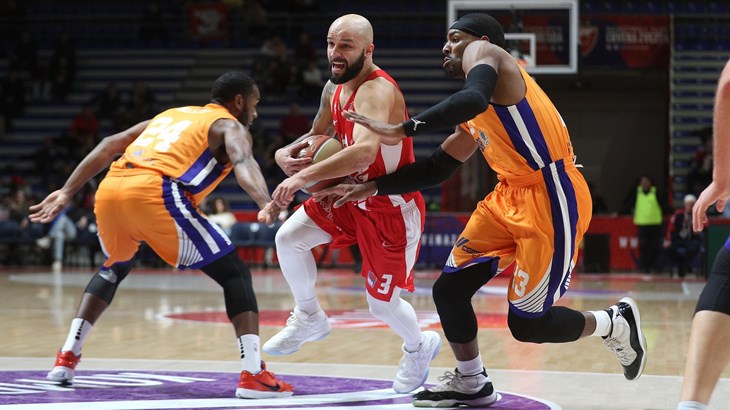 Crvena zvezda uvjerljivo slavila protiv Mornara za kraj osmog kola