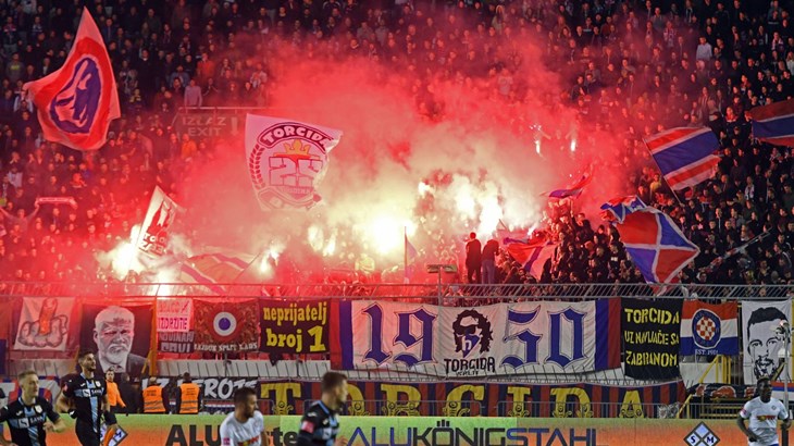 Tri kluba kažnjena zbog pirotehnike, Hajduk dobio najvišu kaznu