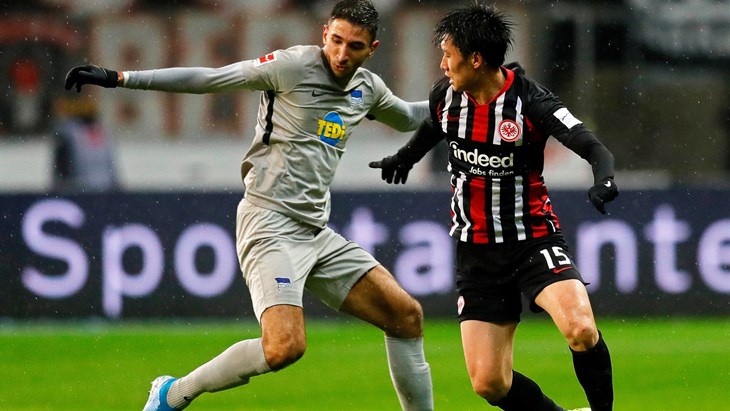 Eintracht se izvukao od poraza, Hertha imala dva gola prednosti