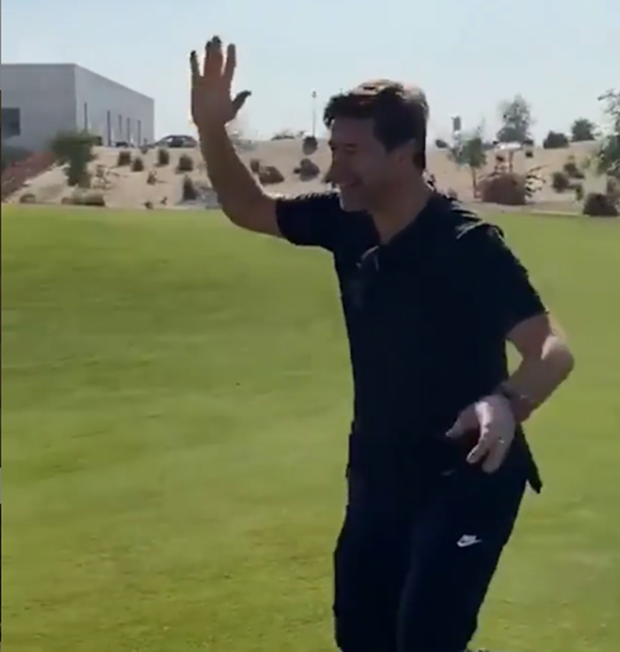 FANATIK: Pochettino ni na golf terenu ne gubi osjećaj za nogomet