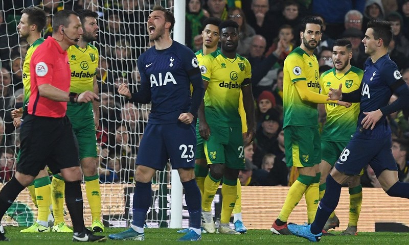 Tottenham kiksao kod Norwicha, Leicester do slavlja u Londonu