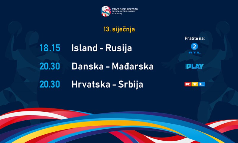 Hrvatska zaključuje prvu fazu susretom sa Srbijom uz prijenos na RTL-u