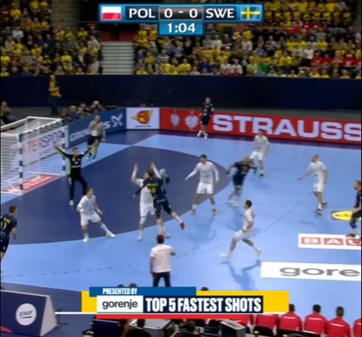 TOP 5 najsnažnijih udaraca dana: Šveđani sa stilom krenuli u utakmicu