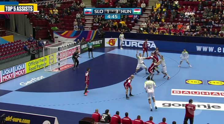 TOP 5 asistencija: Jure Dolenec sa sjajnim pregledom igre i neizbježni Portugalci