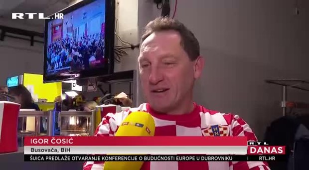 [VIDEO] Hrvatska ostala neporažena, navijači su mogli biti zadovoljni