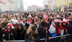 Hrvatska dočekala rukometaše: Navijači na Trgu bana Jelačića pozdravili svoje heroje
