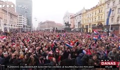 [VIDEO] Kapetan poručio navijačima na Trgu bana Jelačića: 'Ova medalja je vaša medalja'