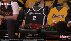 [VIDEO] Tužna košarkaška večer u Los Angelesu, Lakersi se opraštali od Kobea Bryanta