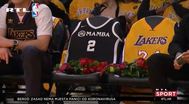[VIDEO] Tužna košarkaška večer u Los Angelesu, Lakersi se opraštali od Kobea Bryanta