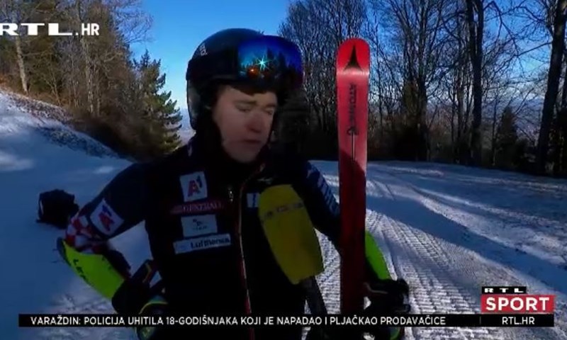 [VIDEO] Zubčić briljira u omiljenoj disciplini: 'Uvijek sam se nadao da ću se prvo probiti u veleslalomu'