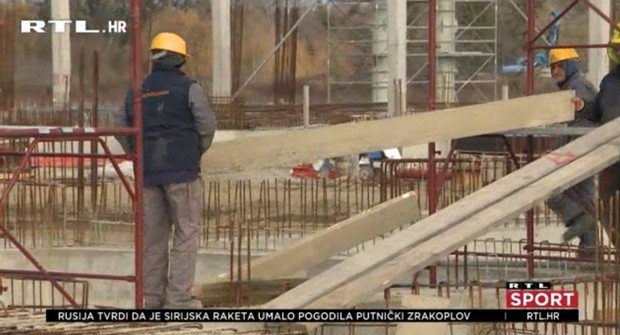 [VIDEO] Novi stadion u Osijeku polako raste, izgraditi ga uz Dravu pravi je pothvat