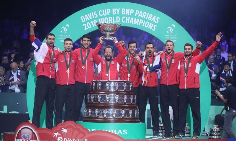 Hrvatska teniska reprezentacija prije dvije godine osvojila je zadnje izdanje Davis Cupa u izvornom formatu