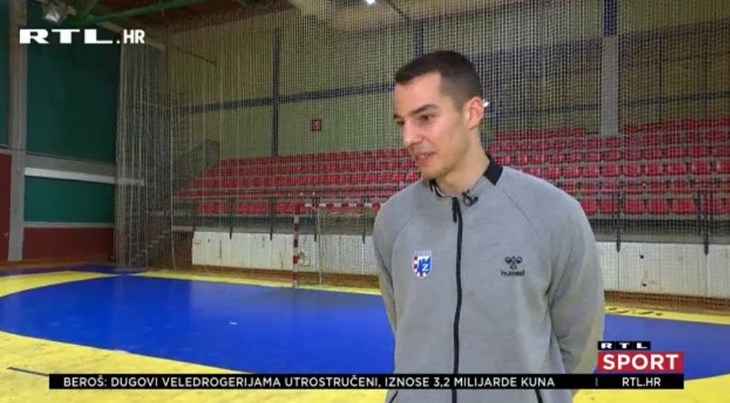 [VIDEO] Nećak Darija Srne velika rukometna nada: 'Najveći sportski san je osvojiti zlato s Hrvatskom'