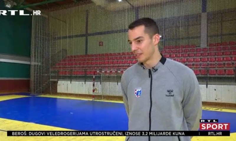 [VIDEO] Nećak Darija Srne velika rukometna nada: 'Najveći sportski san je osvojiti zlato s Hrvatskom'