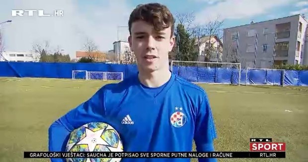 [VIDEO] Burton već naučio prve fraze: 'Nema predaje, Dinamo Zagreb'