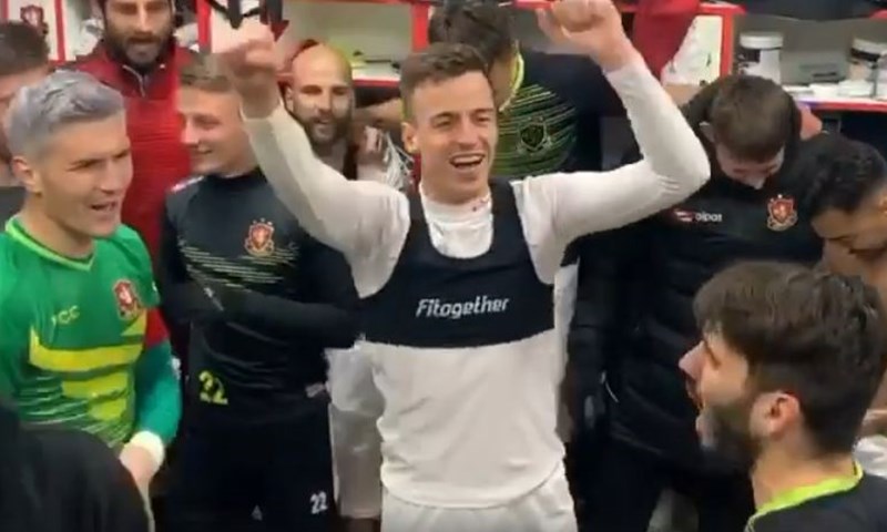 FANATIK: Goričani itekako znaju proslaviti pobjedu