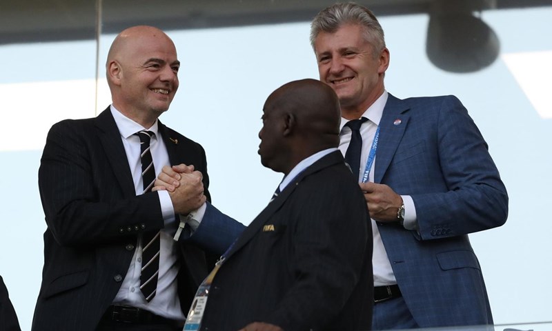 Infantino: 'Nogometaši nisu prioritet pri cijepljenju'