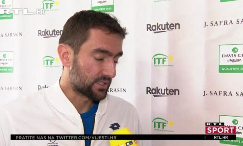[VIDEO] Čilić: 'Bilo je razmišljanja i o završetku reprezentativne karijere, ali uvijek uživam kada se okupimo'