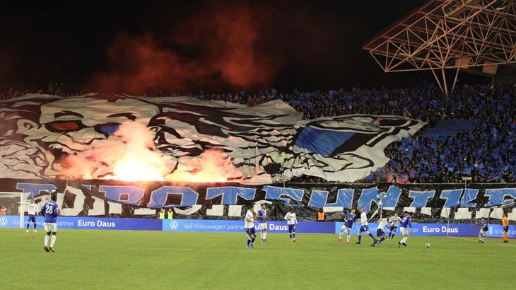 Hajduku novčana kazna i zatvaranje sjeverne tribine zbog vrijeđanja Bjelice