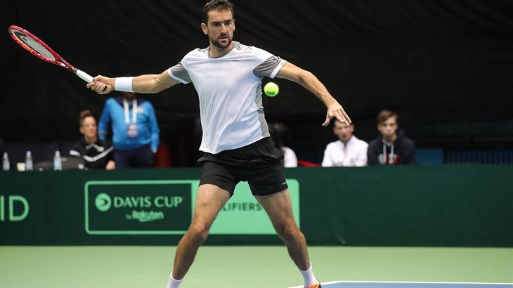 Marin Čilić uz puno muke do pobjede protiv Ramanathana za drugi bod Hrvatske