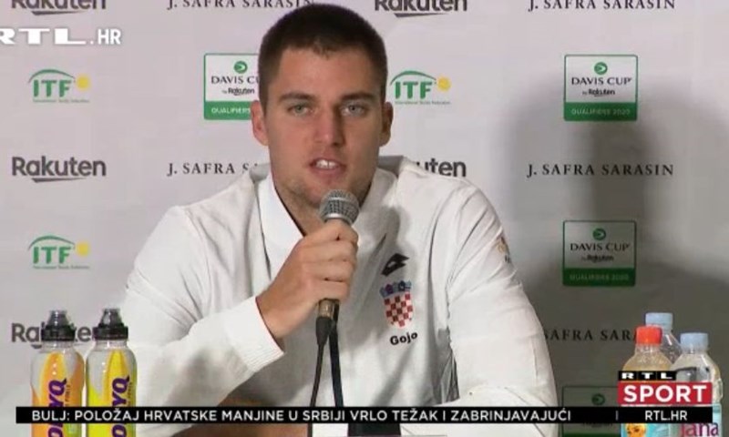 [VIDEO] Borna Gojo odigrao meč karijere za prvi hrvatski bod u Zagrebu