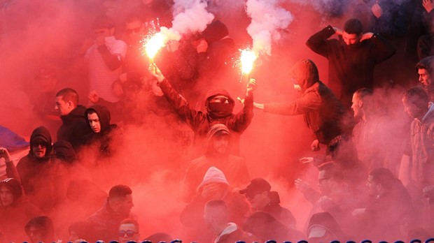 Hajduk zbog nereda tijekom dvoboja protiv Dinama bez navijača u dva domaća susreta