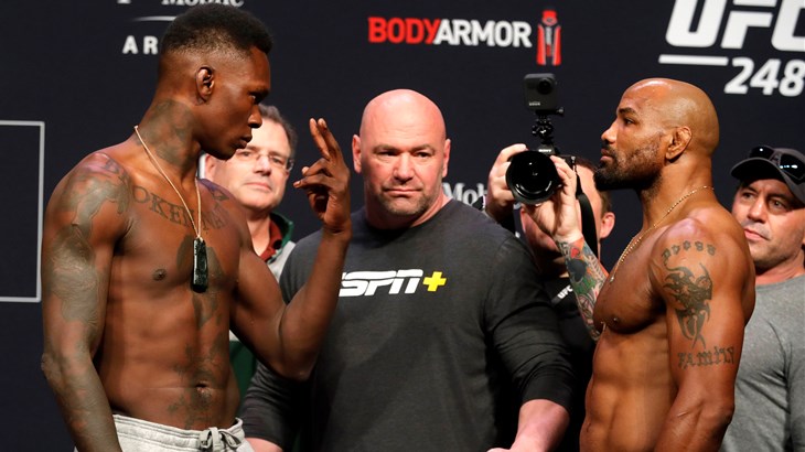 Adesanya se prisjetio jedne od najdosadnijih borbi u povijesti UFC-a: 'Obojica smo opasni, ali nitko nije htio riskirati'