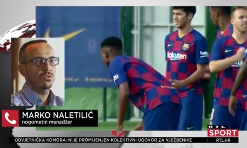 [VIDEO] Naletilić: 'Svima će pasti cijena jer niti klubovi neće imati toliko novca'