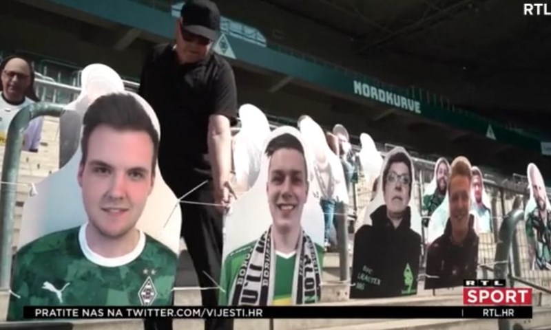 [VIDEO] Borussia Mönchengladbach puni tribine, treneri na sto muka s novim načinom treniranja