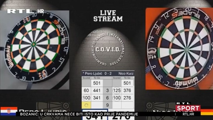 [VIDEO] I vrhunski svjetski pikadisti uključili su se u natjecanja s hrvatskim entuzijastima