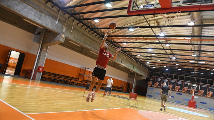 U Domu košarke Cedevita treninzi Cedevite Junior, trenirali i neki hrvatski reprezentativci