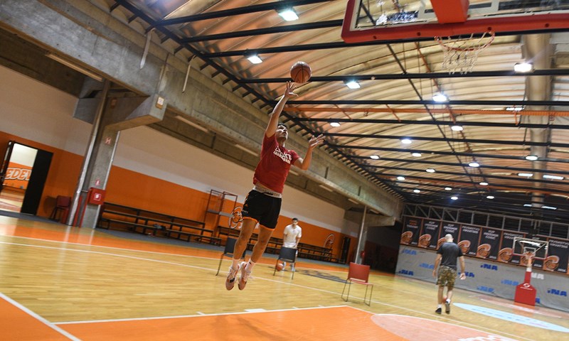 U Domu košarke Cedevita treninzi Cedevite Junior, trenirali i neki hrvatski reprezentativci