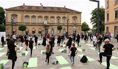 Aktivna Hrvatska posjetila Sisak, niti kiša nije omela vježbače