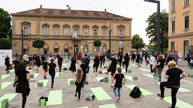 Aktivna Hrvatska posjetila Sisak, niti kiša nije omela vježbače