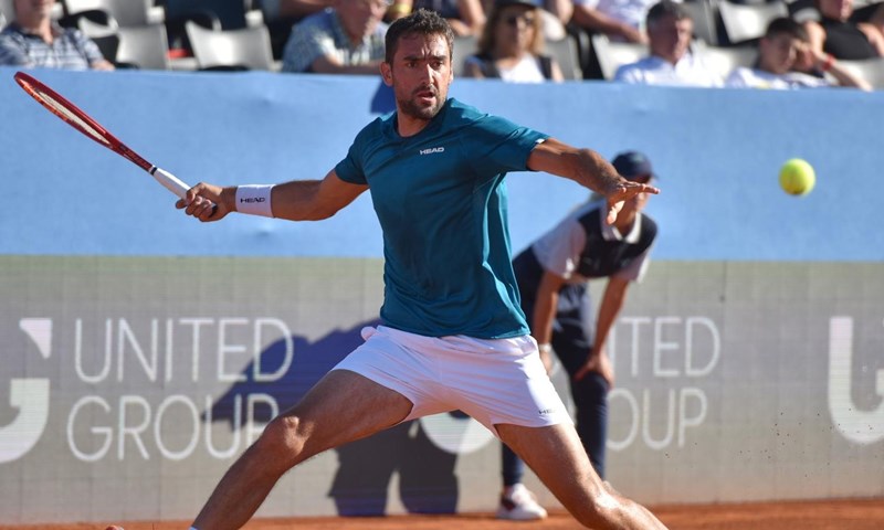 Marin Čilić novim porazom zaključio prvi dan Adria Toura u Zadru
