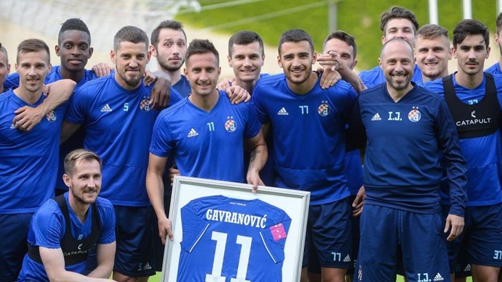 Mario Gavranović odradio posljednji trening u Dinamu i pozdravio se sa suigračima