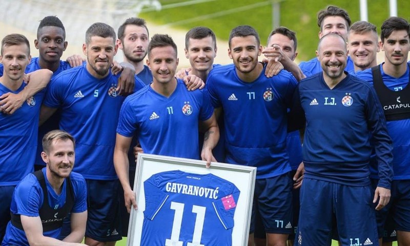 Mario Gavranović odradio posljednji trening u Dinamu i pozdravio se sa suigračima