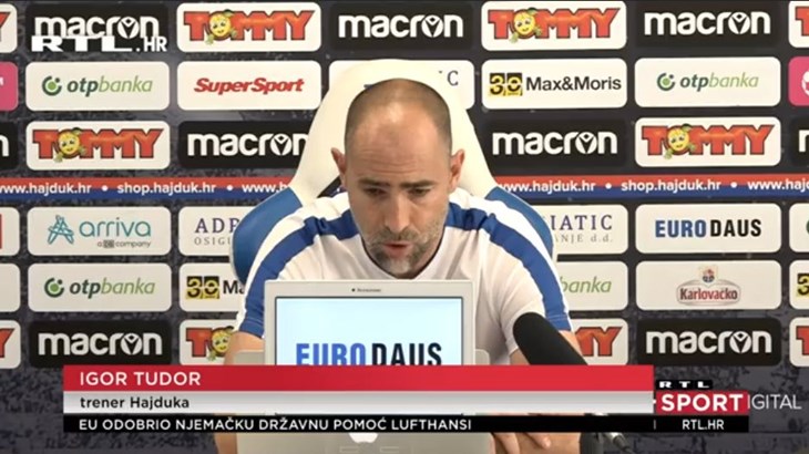 [VIDEO] Tudor: 'Ako netko misli da ne mogu pomoći, spreman sam otići bez gorčine i ljutnje'