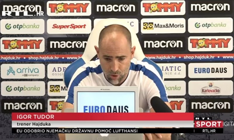 [VIDEO] Tudor: 'Ako netko misli da ne mogu pomoći, spreman sam otići bez gorčine i ljutnje'