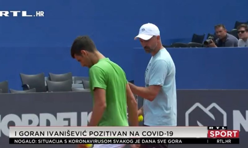 [VIDEO] Ivanišević na trećem testu pozitivan na koronavirus