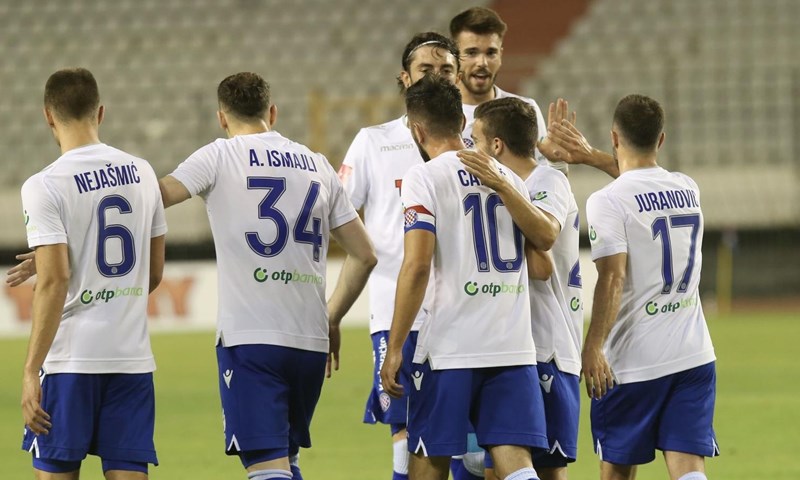 Hajduk teškom mukom i srećom do tri boda i drugog mjesta