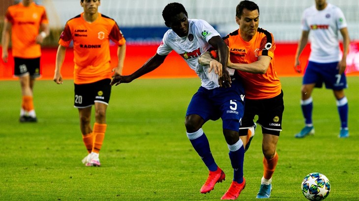 Hajduk ostao i bez Hamze Barryja za susret u Velikoj Gorici