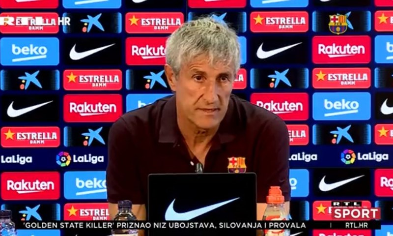 [VIDEO] Setien o navodnoj pobuni svlačionice: 'Naravno da postoje stvari oko kojih se nećete složiti, ali nisam uočio nikakav problem'