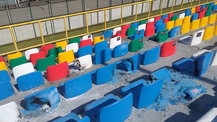 Goričani razočarani uništavanjem stolica: 'Povećat ćemo cijene ulaznica za goste ili smanjiti im kapacitet'